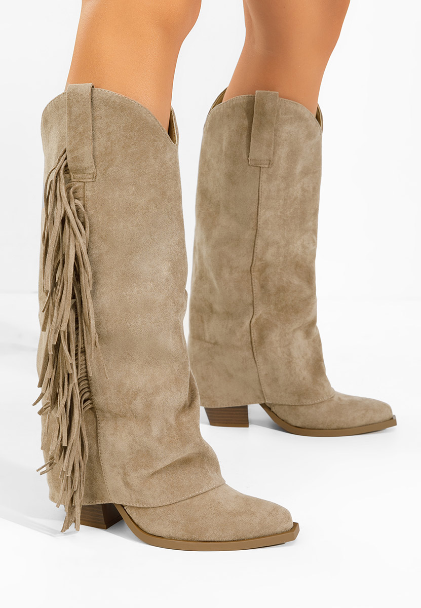 Stivali cowboy donna Charlina cachi