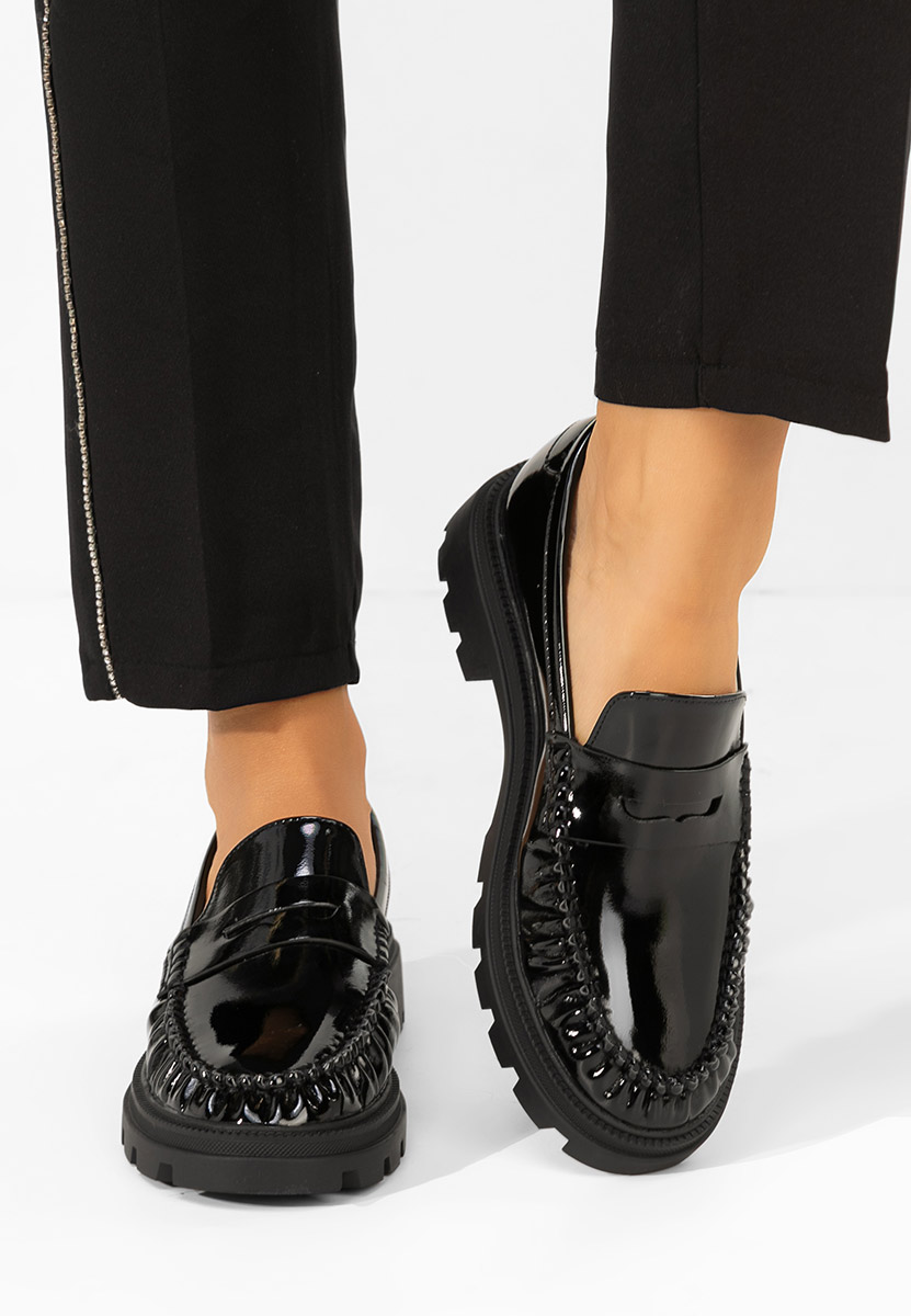 Mocassini da donna Eleonora nero