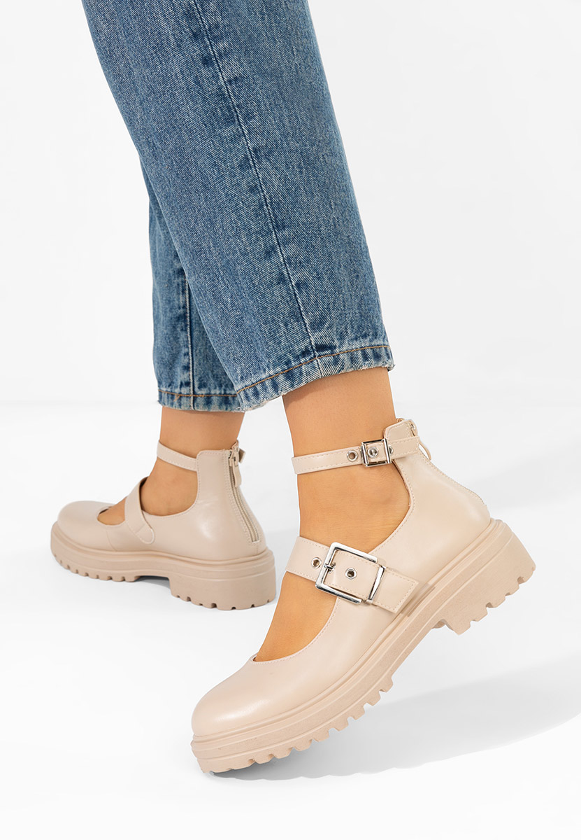 Scarpe basse donna Malvina beige