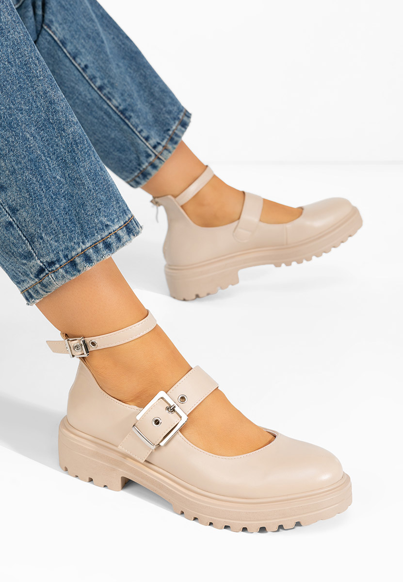 Scarpe basse donna Malvina beige