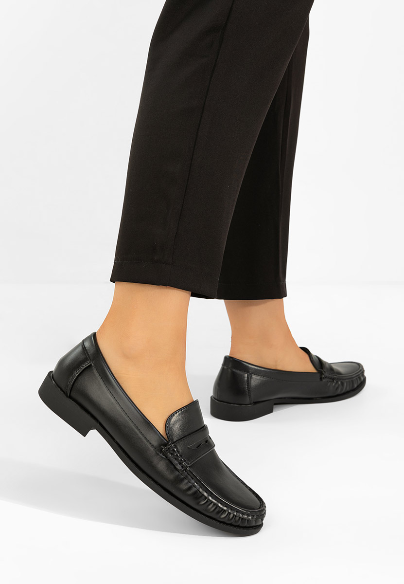 Mocassini da donna Matildia nero