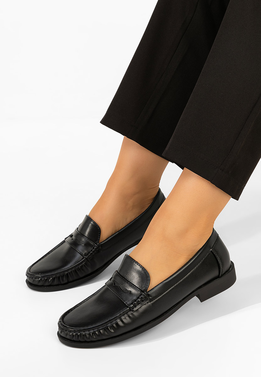 Mocassini da donna Matildia nero