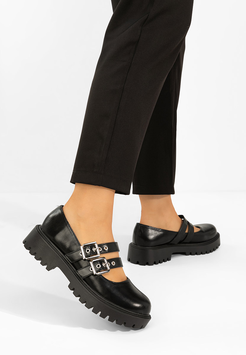 Scarpe basse donna Geovania nero