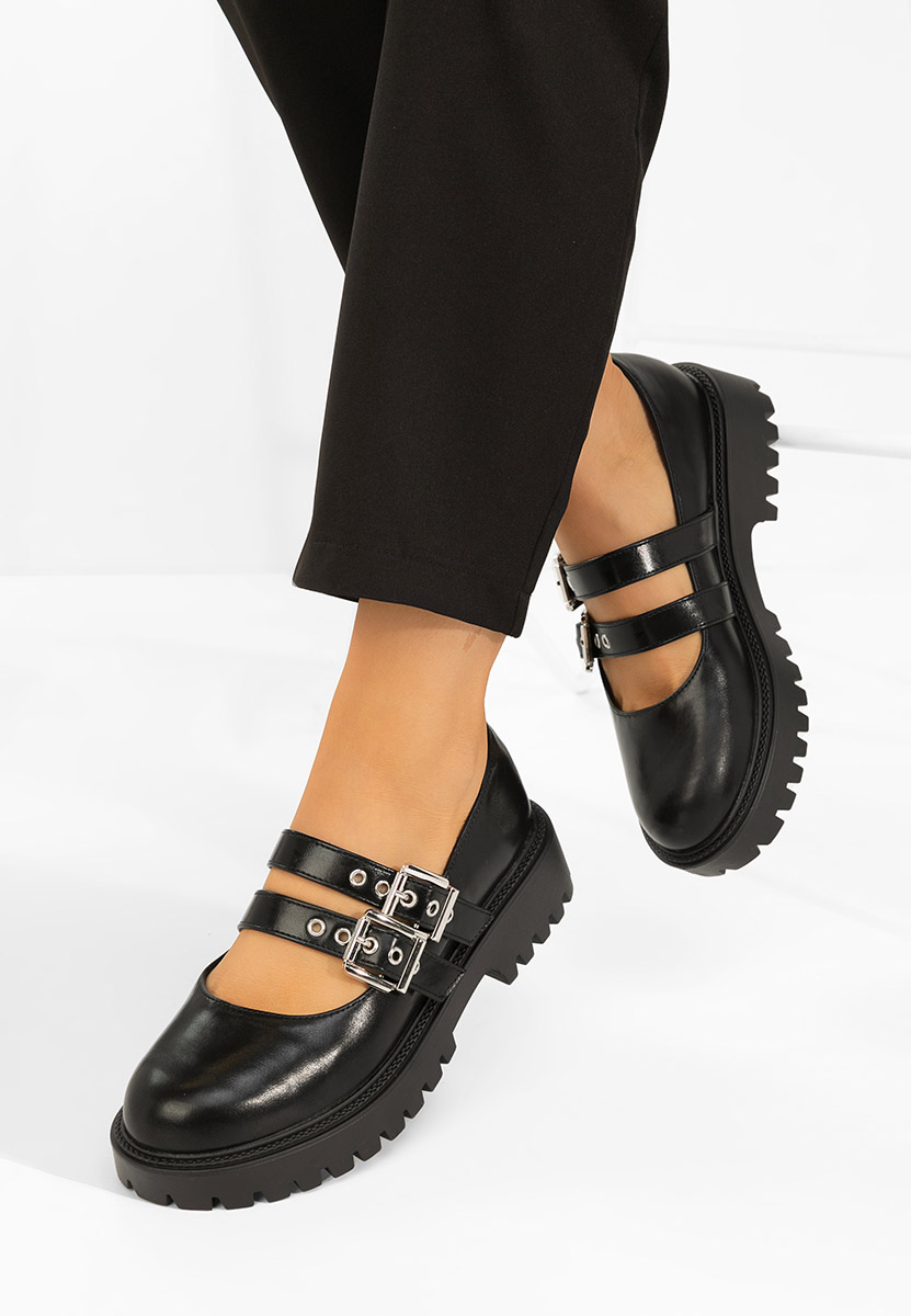 Scarpe basse donna Geovania nero