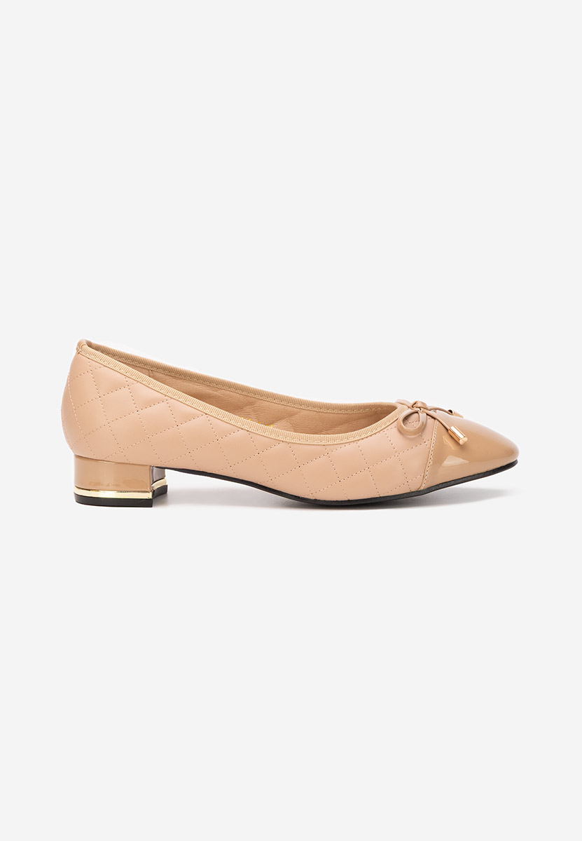 Décolleté tacco basso Toya V2 beige