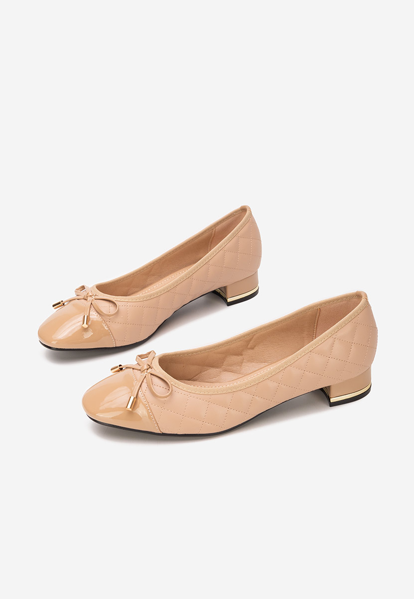 Décolleté tacco basso Toya V2 beige