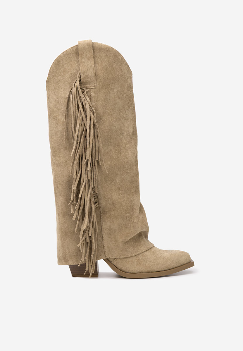 Stivali cowboy donna Charlina cachi