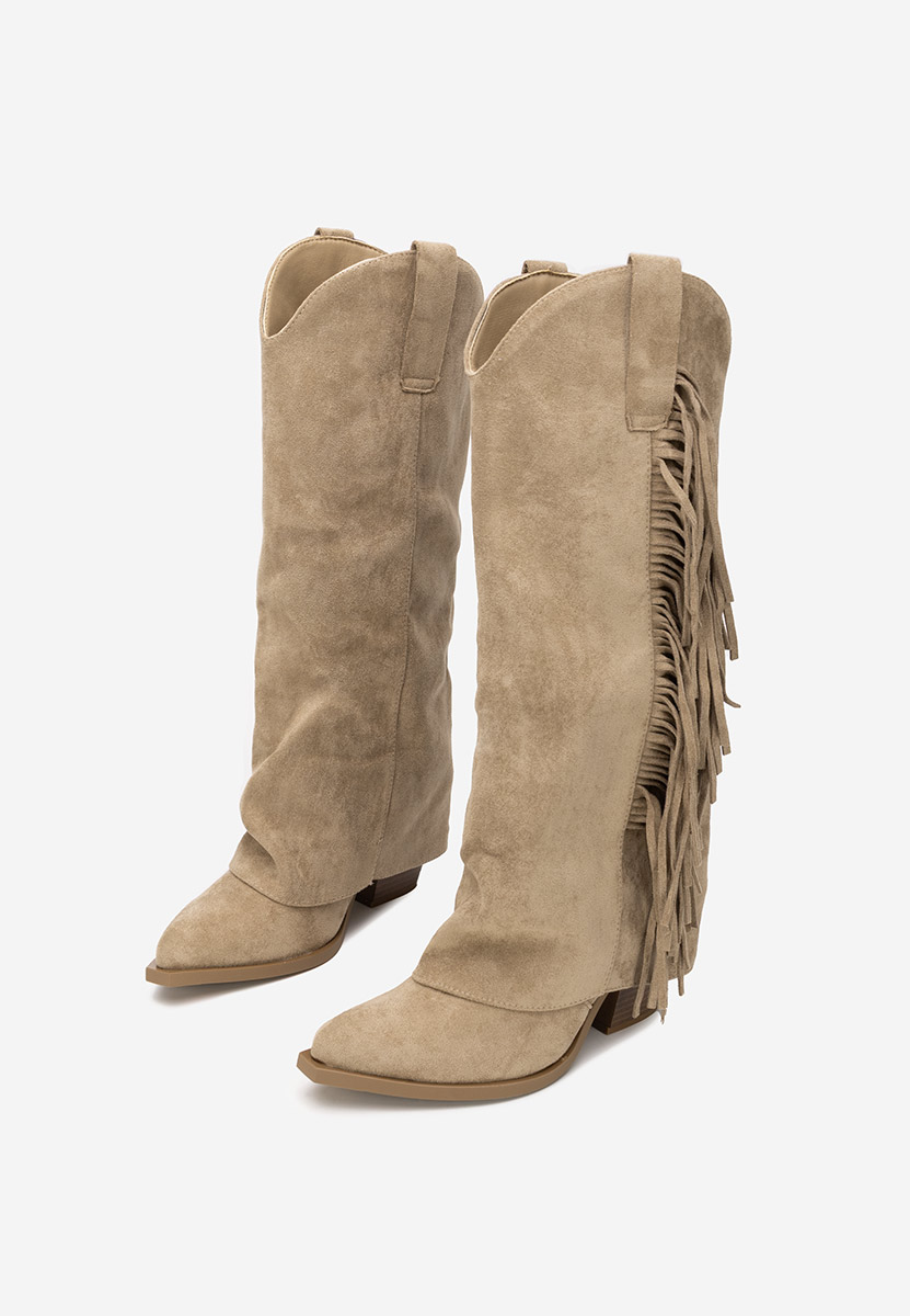 Stivali cowboy donna Charlina cachi