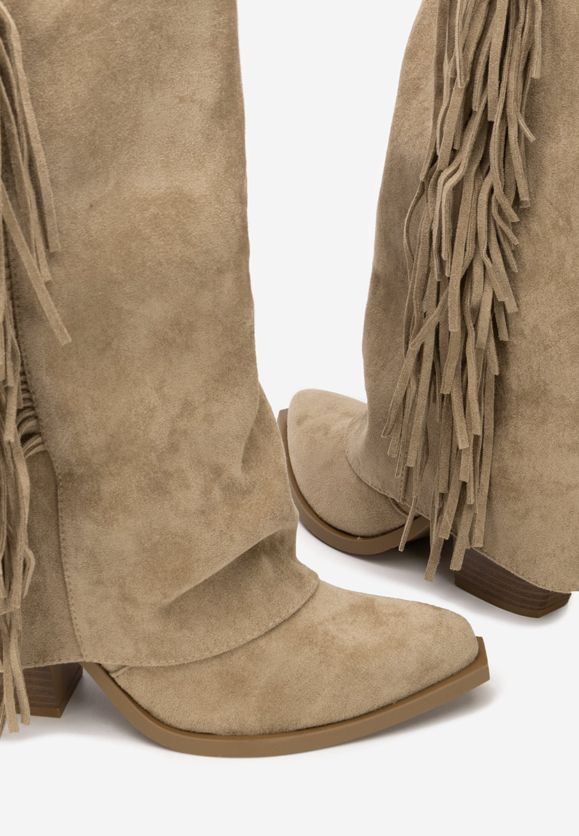 Stivali cowboy donna Charlina cachi