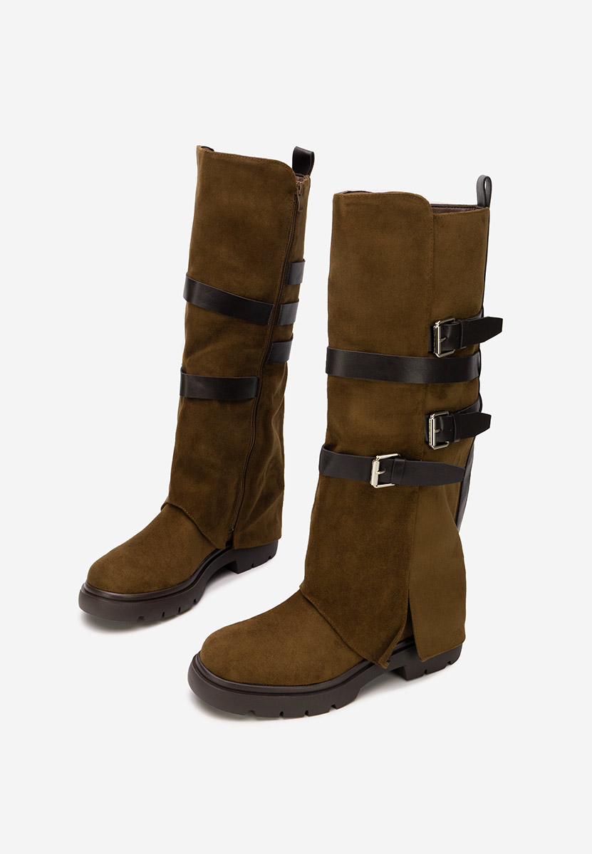 Stivali bassi donna Rovira marrone