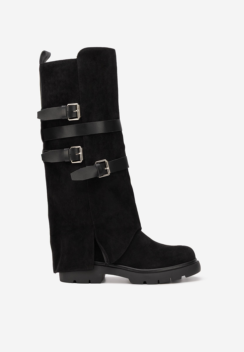 Stivali bassi donna Rovira nero