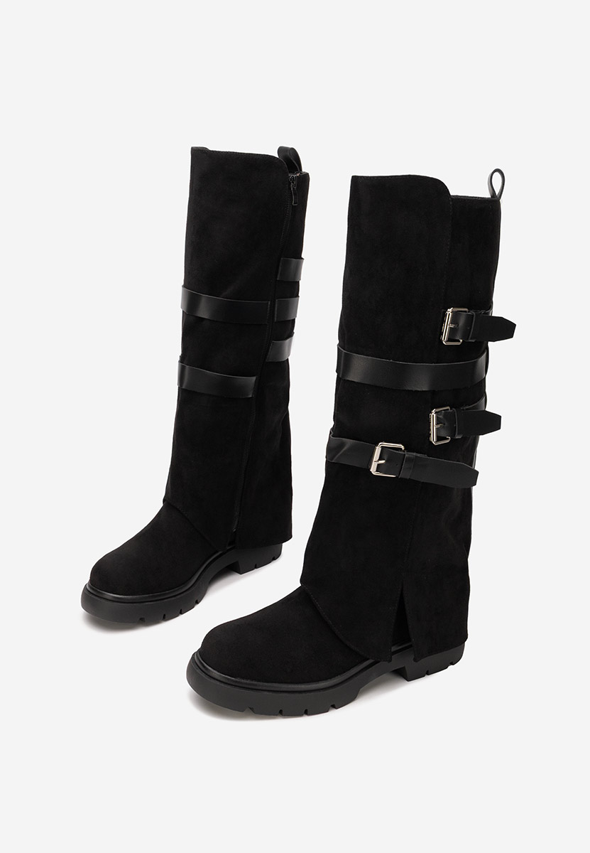 Stivali bassi donna Rovira nero