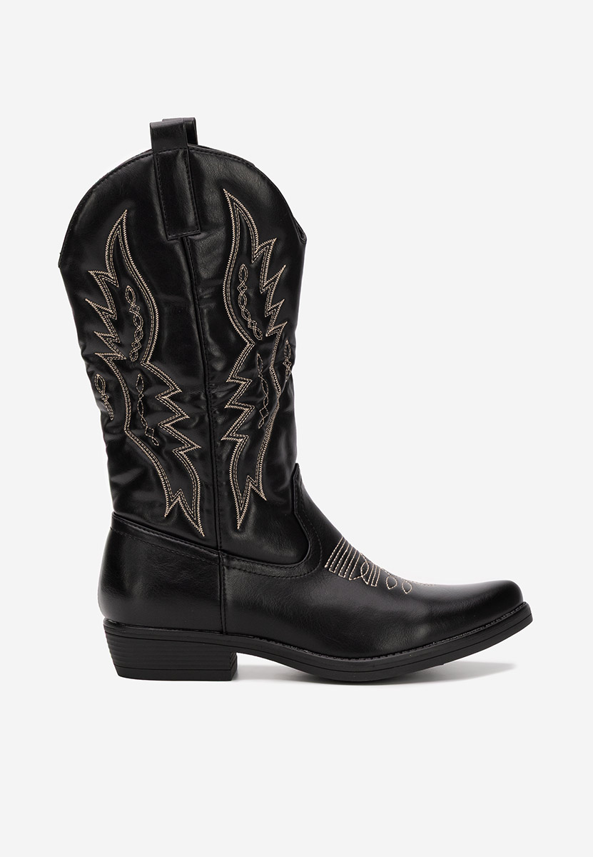 Stivali texani donna Brisia nero