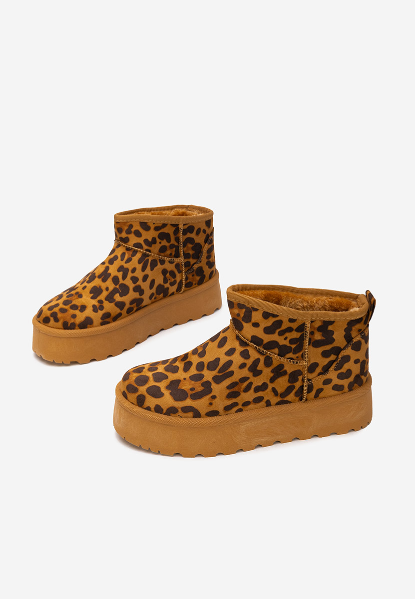 Stivali da donna Delvira animal print