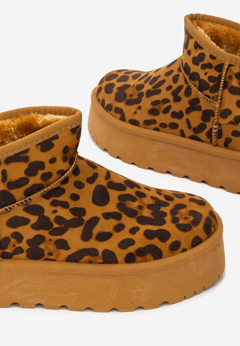 Stivali da donna Delvira animal print