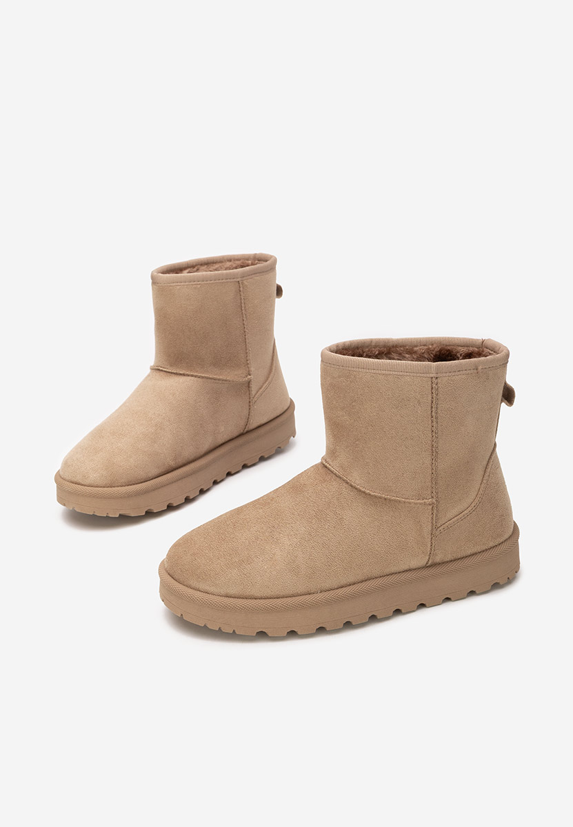 Stivaletti invernali donna Patty cachi