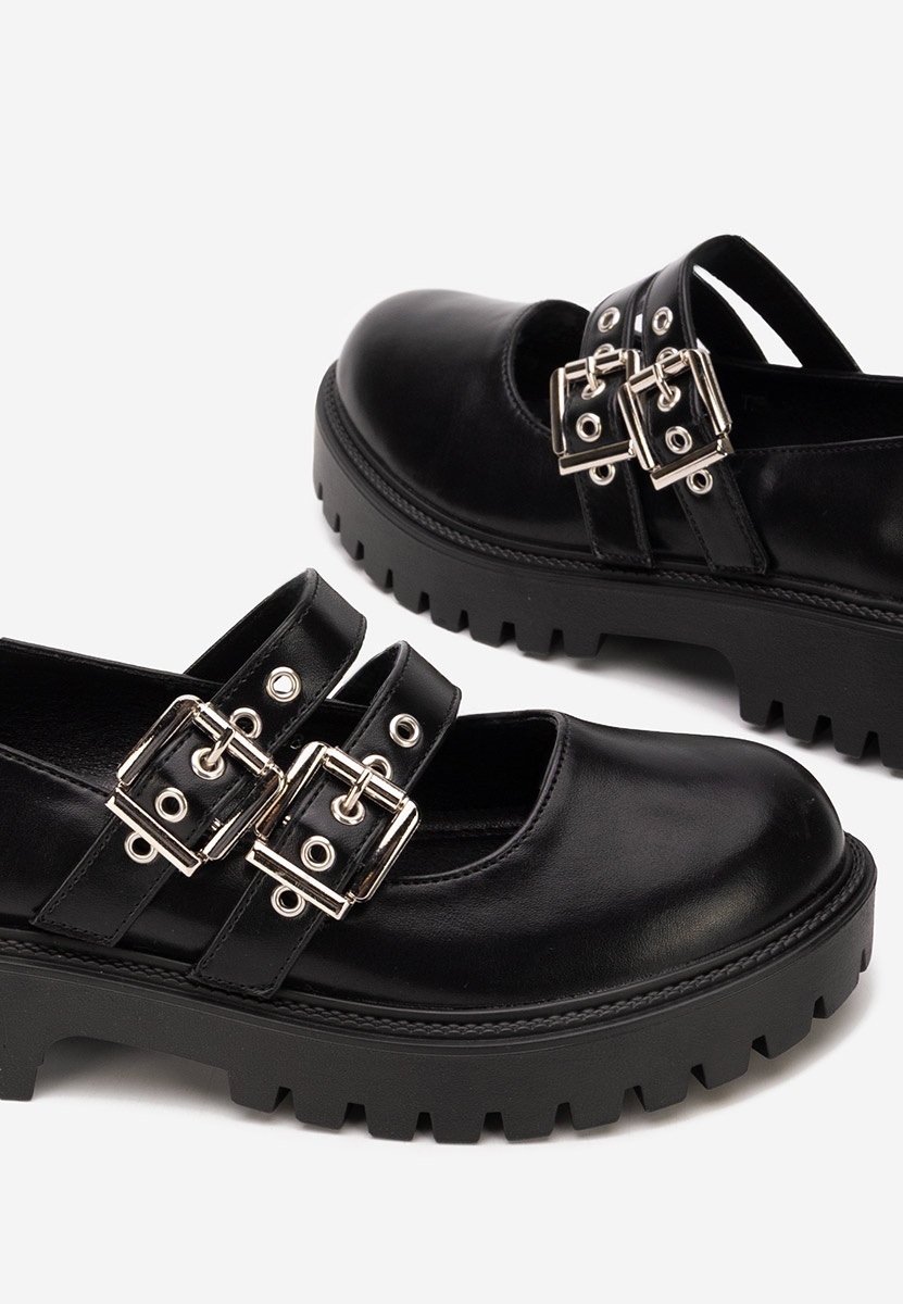 Scarpe basse donna Geovania nero