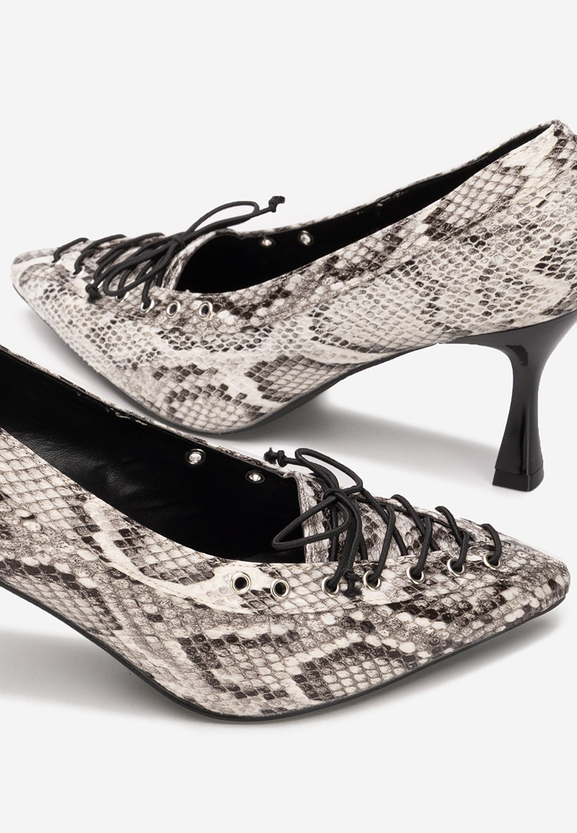 Décolleté tacco a spillo Jasoria snake