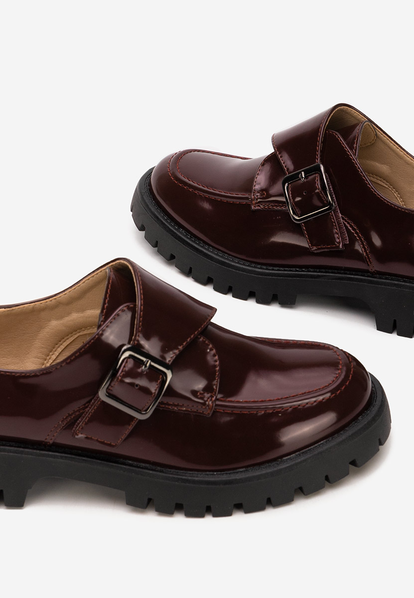 Scarpe basse donna Rafila granata