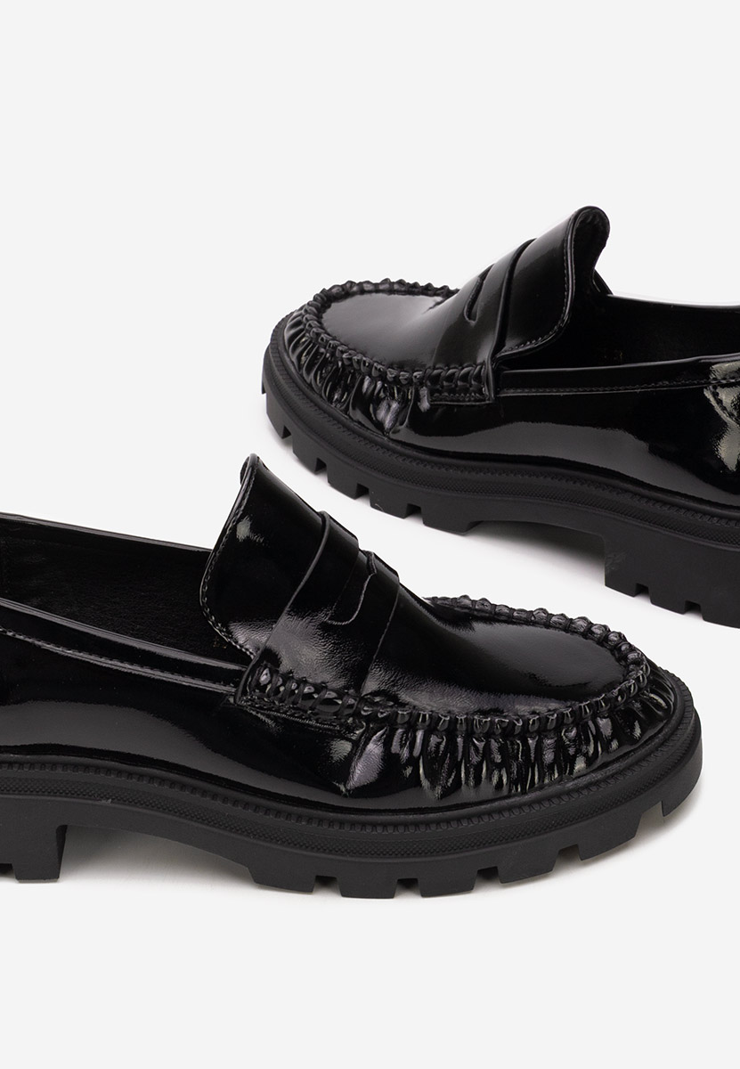 Mocassini da donna Eleonora nero