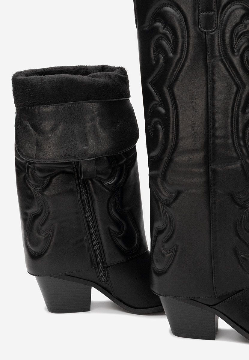 Stivali texani donna Mioana nero