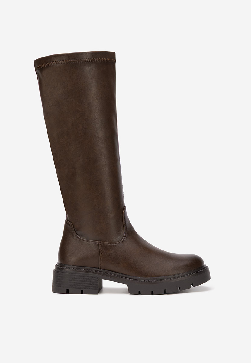 Stivali da donna Nicoua V2 marrone