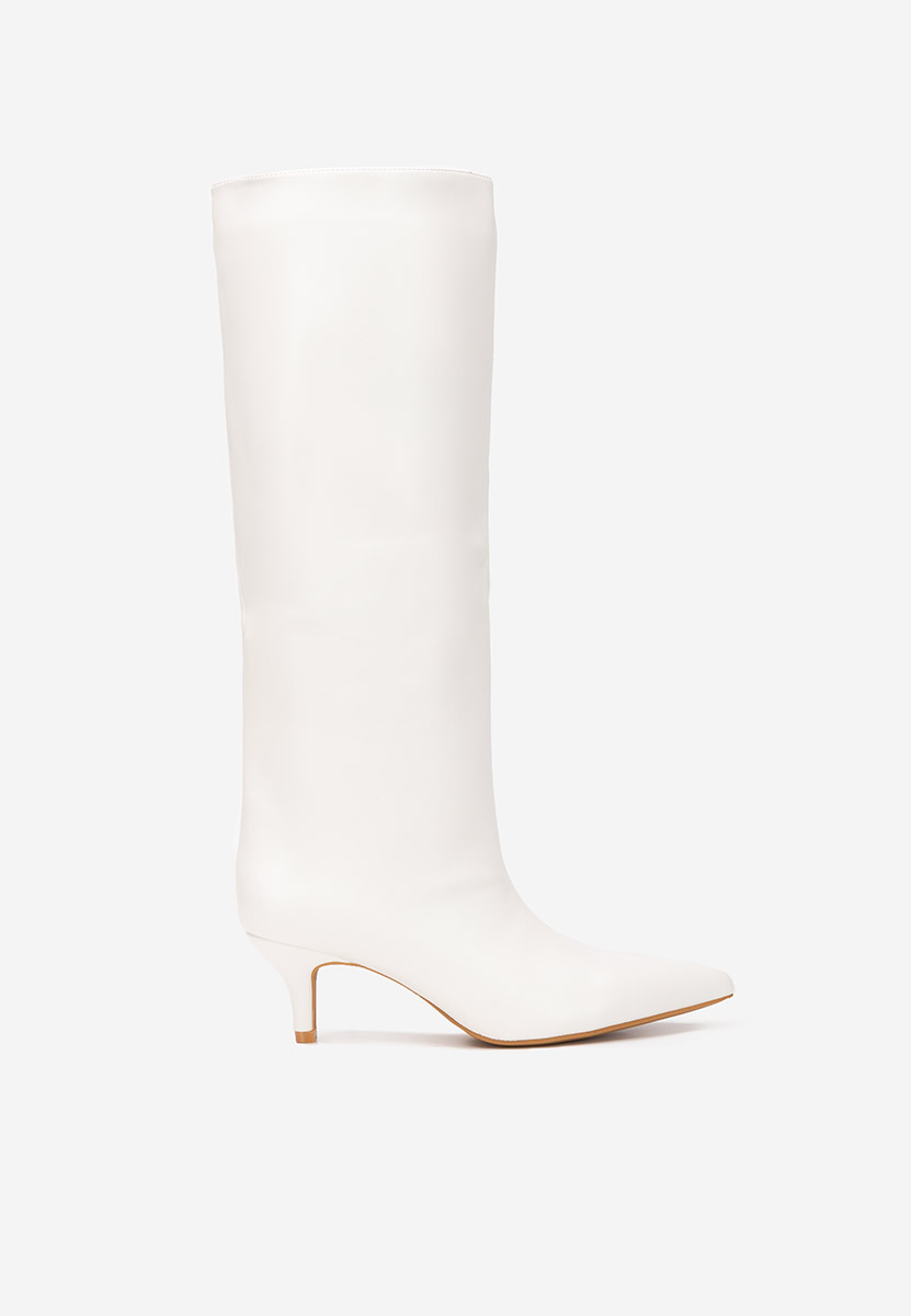 Stivali da donna Brelisa bianchi