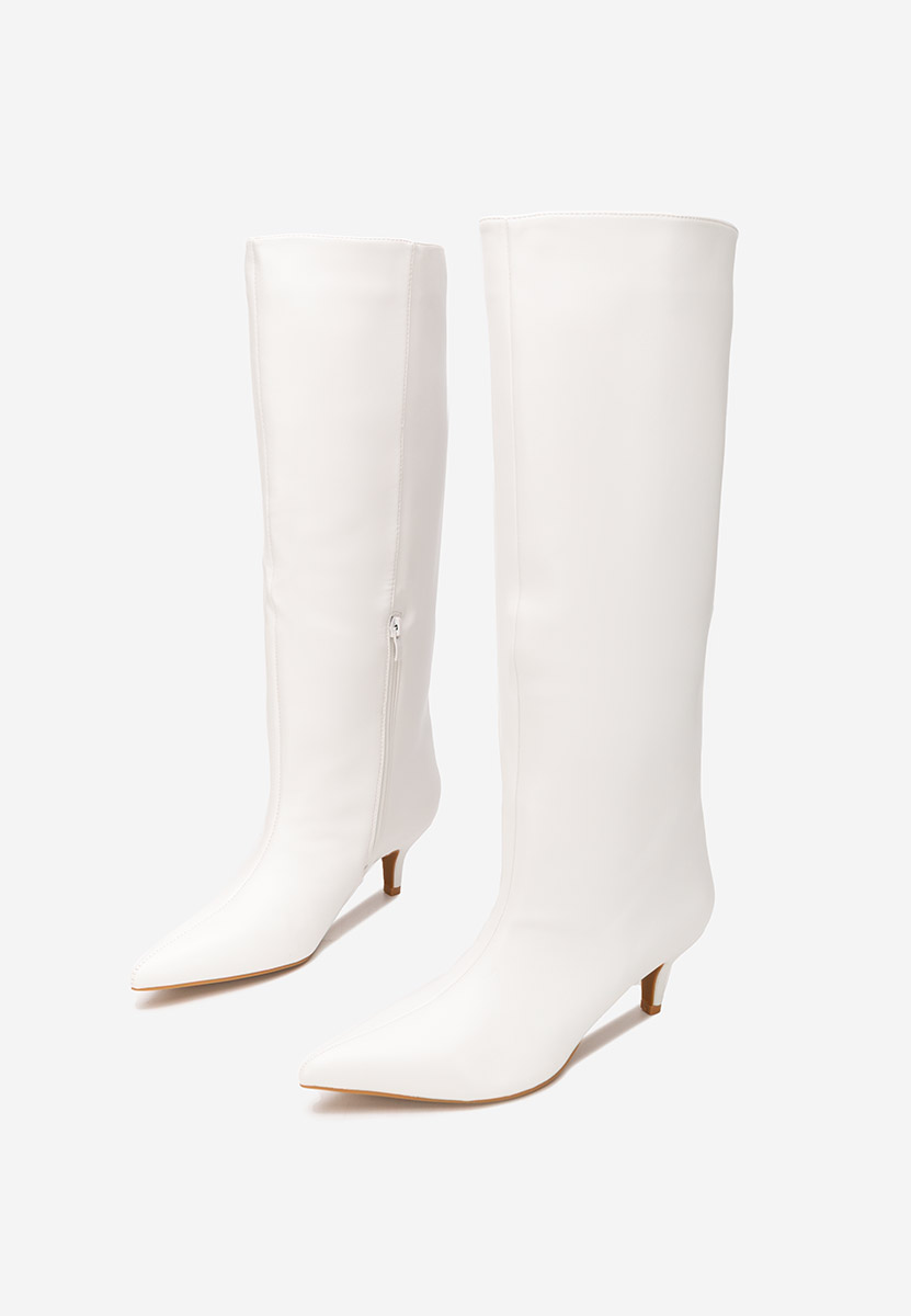 Stivali da donna Brelisa bianchi