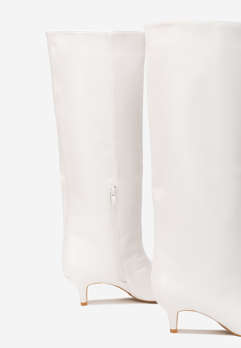 Stivali da donna Brelisa bianchi