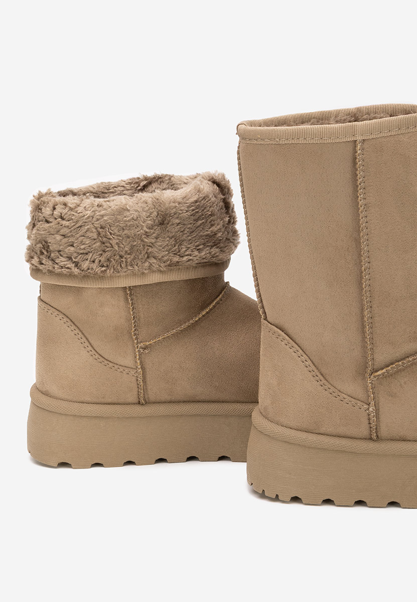 Stivali con piattaforma Luisana cachi