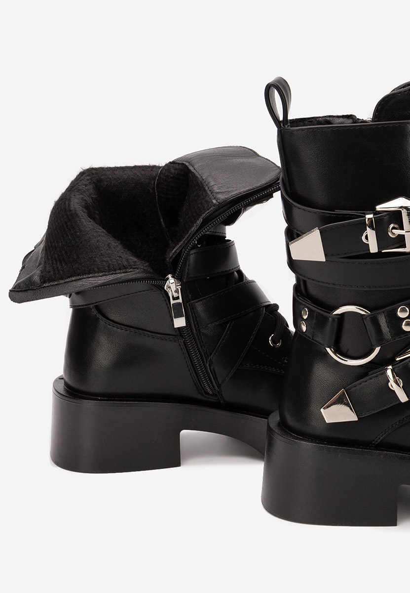 Anfibi donna Damaria nero