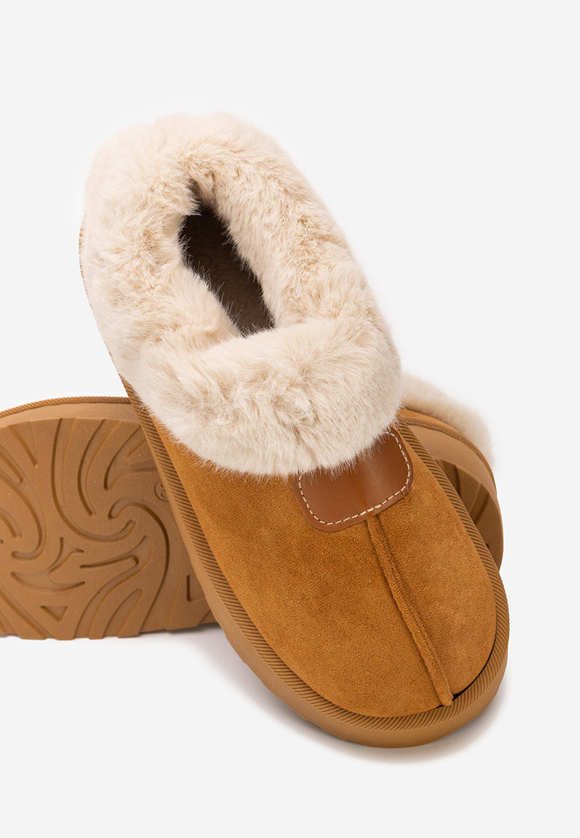 Stivaletti con plateau Elarva camel