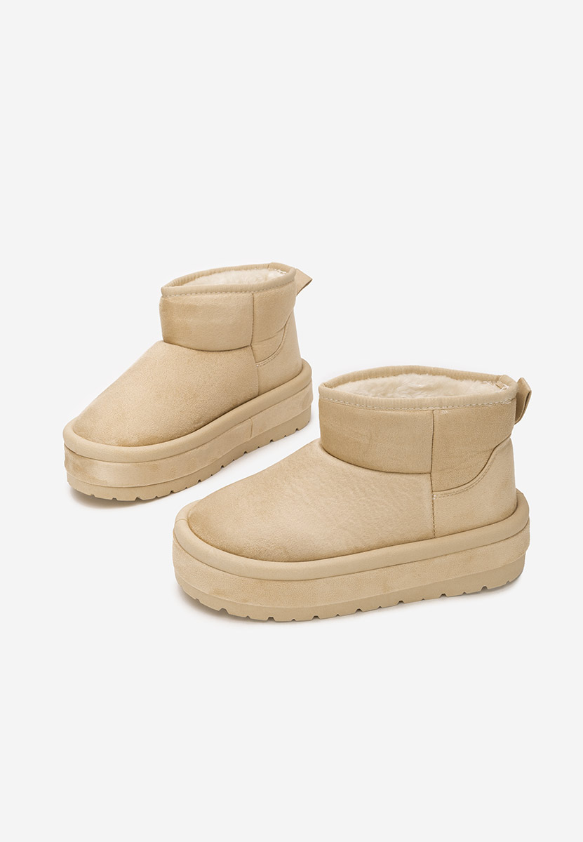 Stivali con piattaforma Libby beige