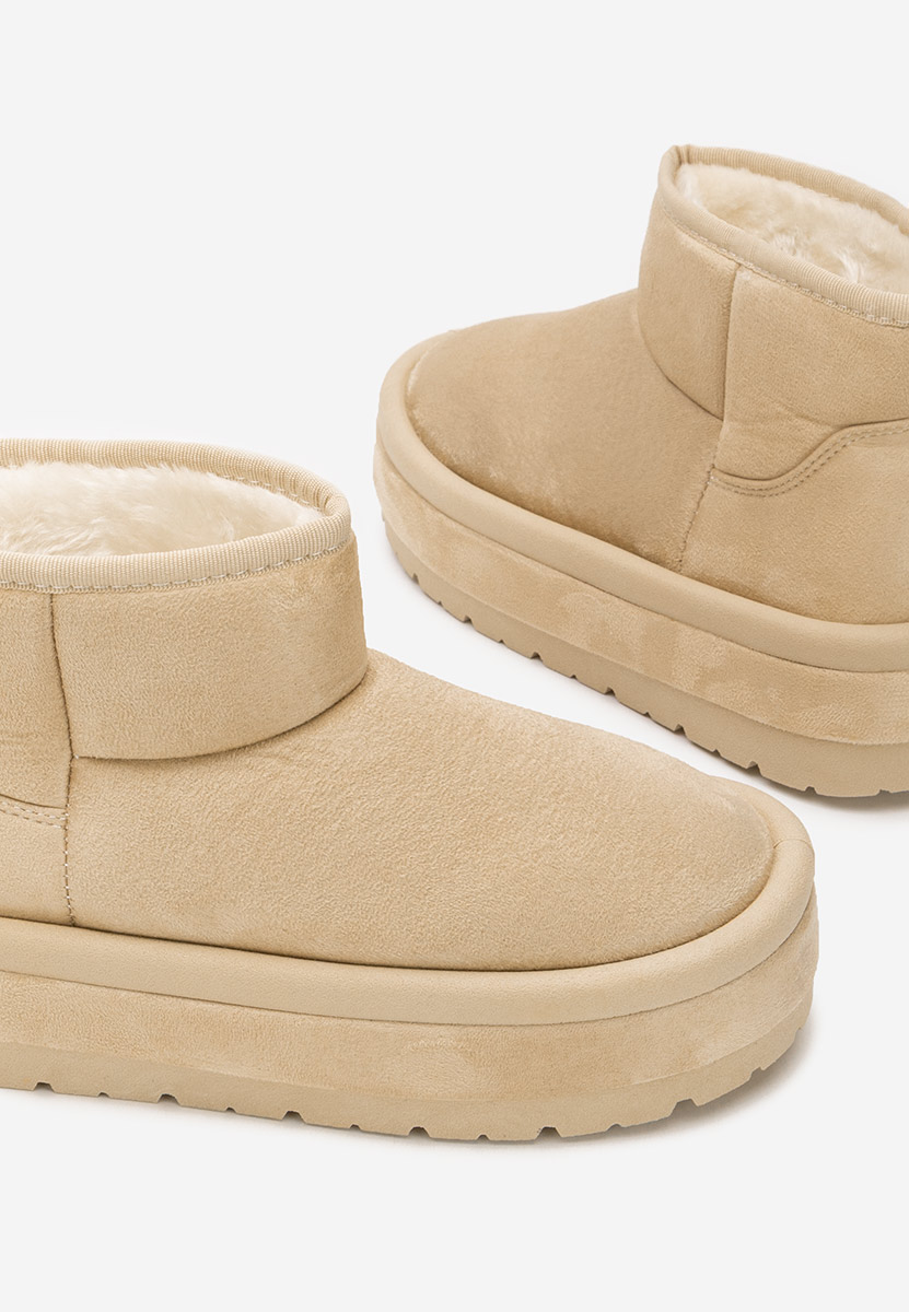 Stivali con piattaforma Libby beige