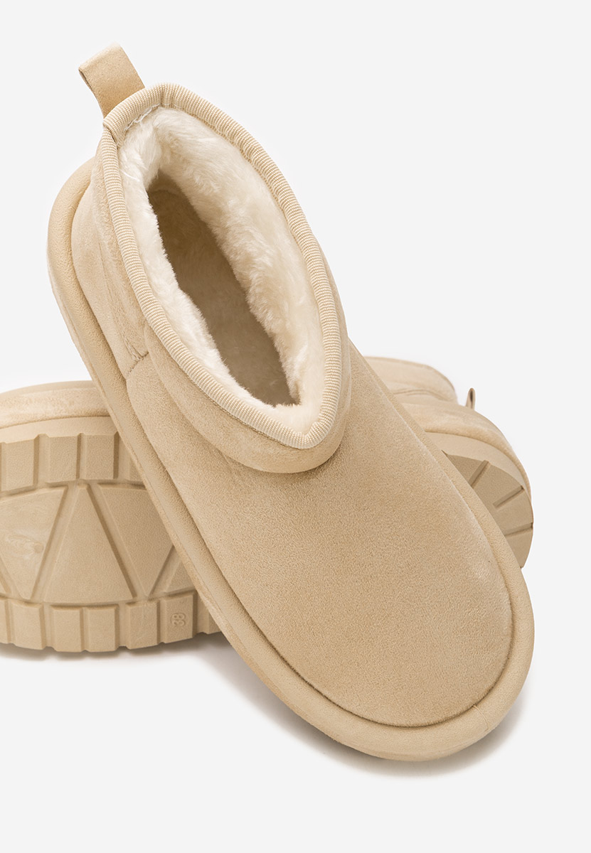 Stivali con piattaforma Libby beige