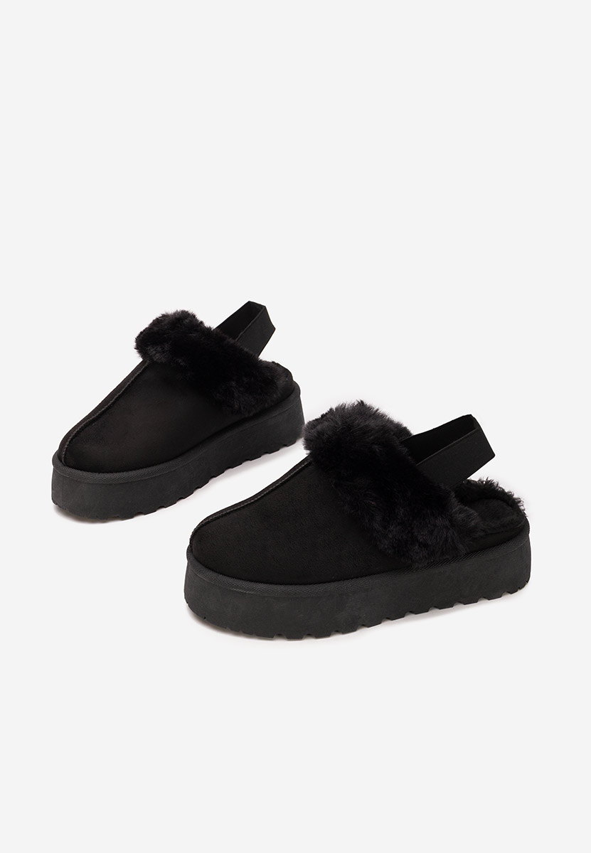 Ciabatte platform Edden nero