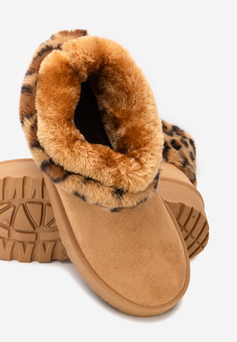Stivali con piattaforma Samyra camel