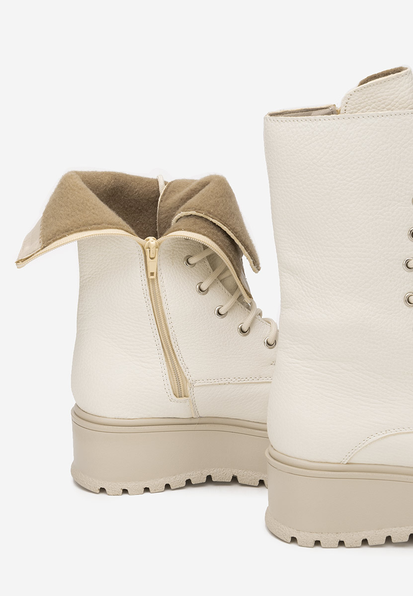 Stivaletti in pelle Sorelia V2 beige