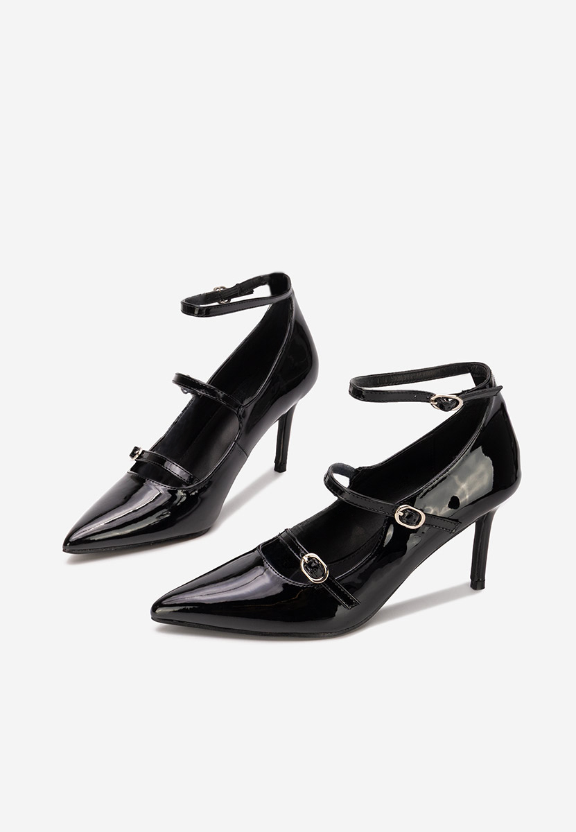 Décolleté tacco a spillo Nonalisa nero