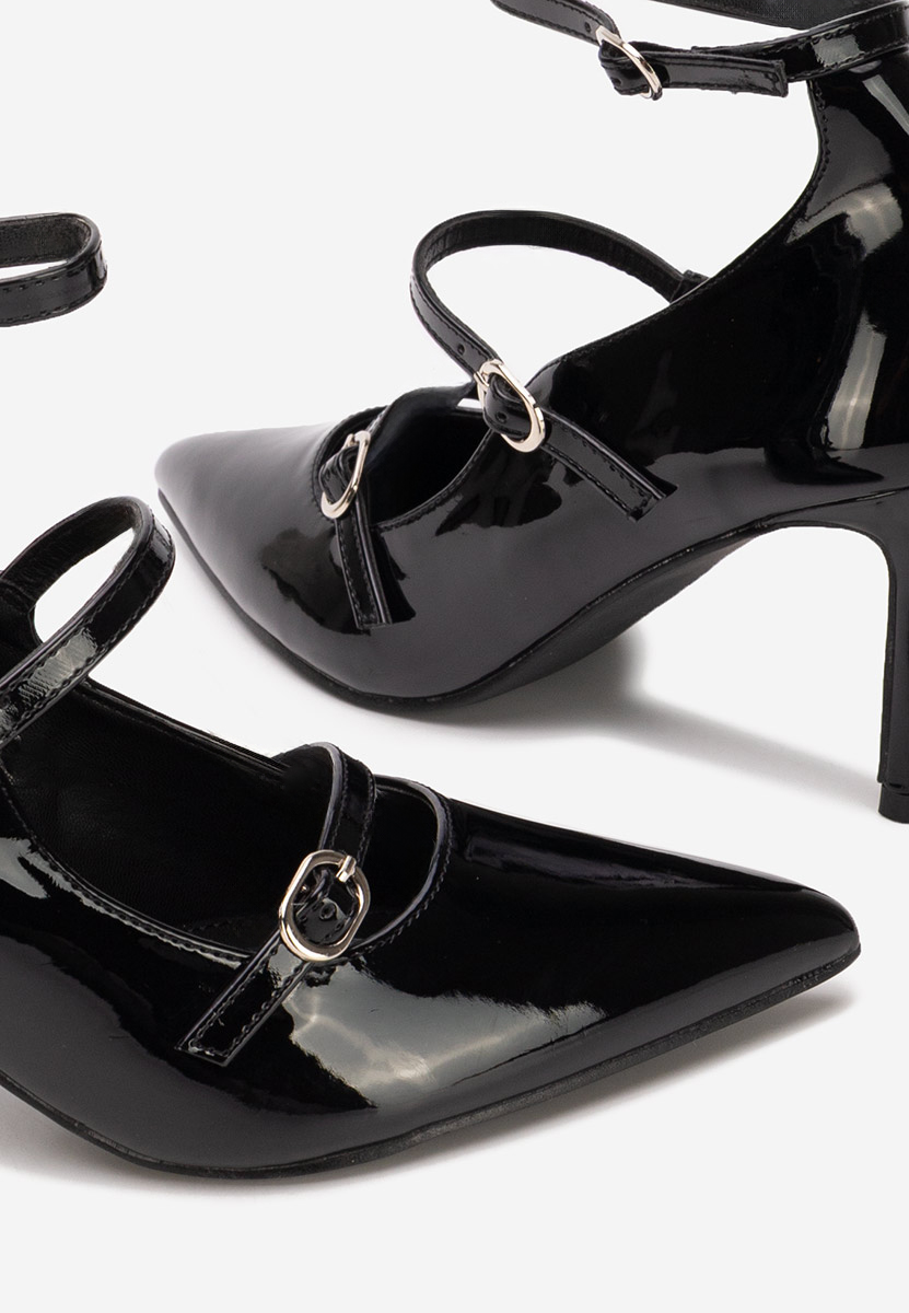 Décolleté tacco a spillo Nonalisa nero