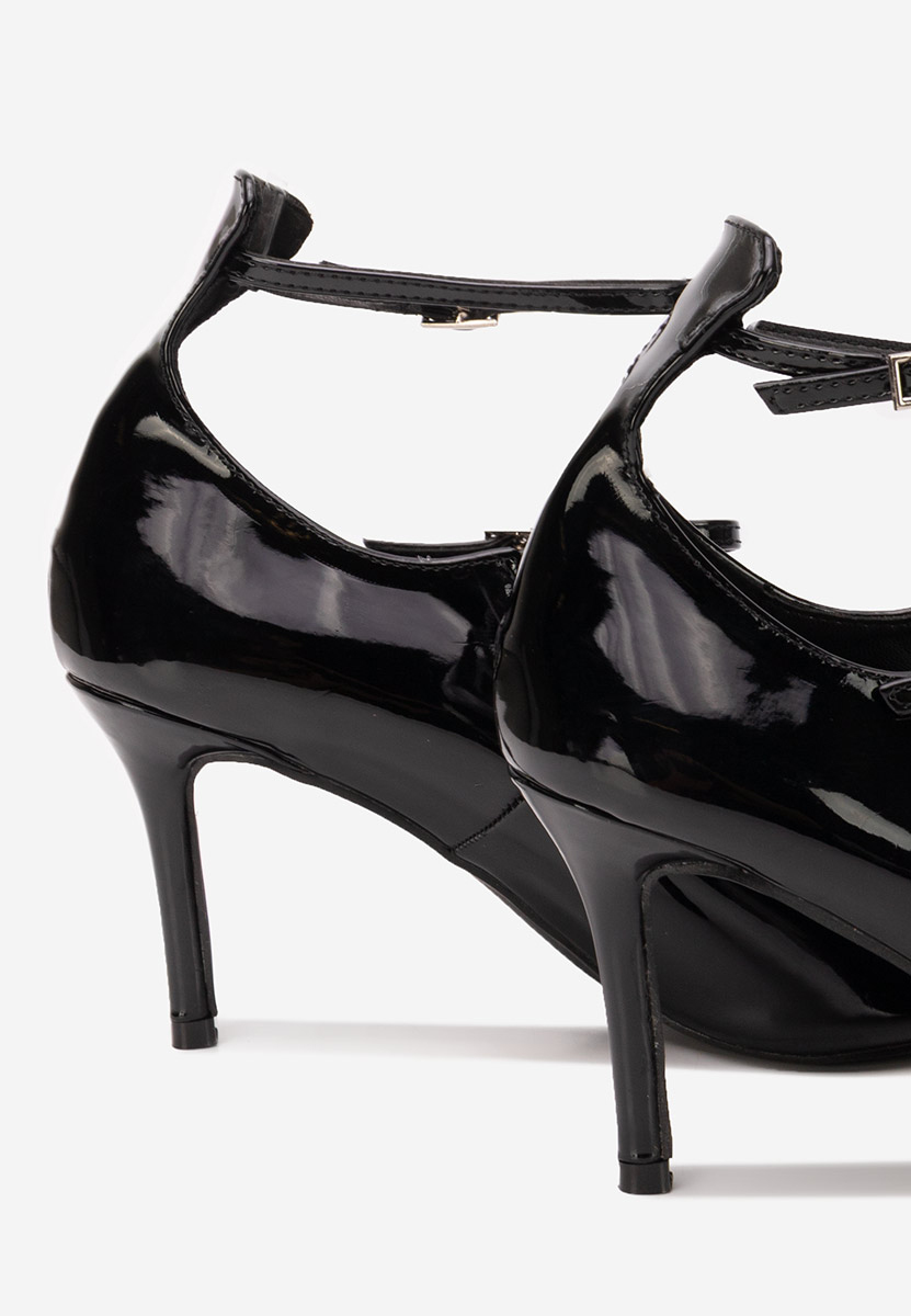 Décolleté tacco a spillo Monalisa nero