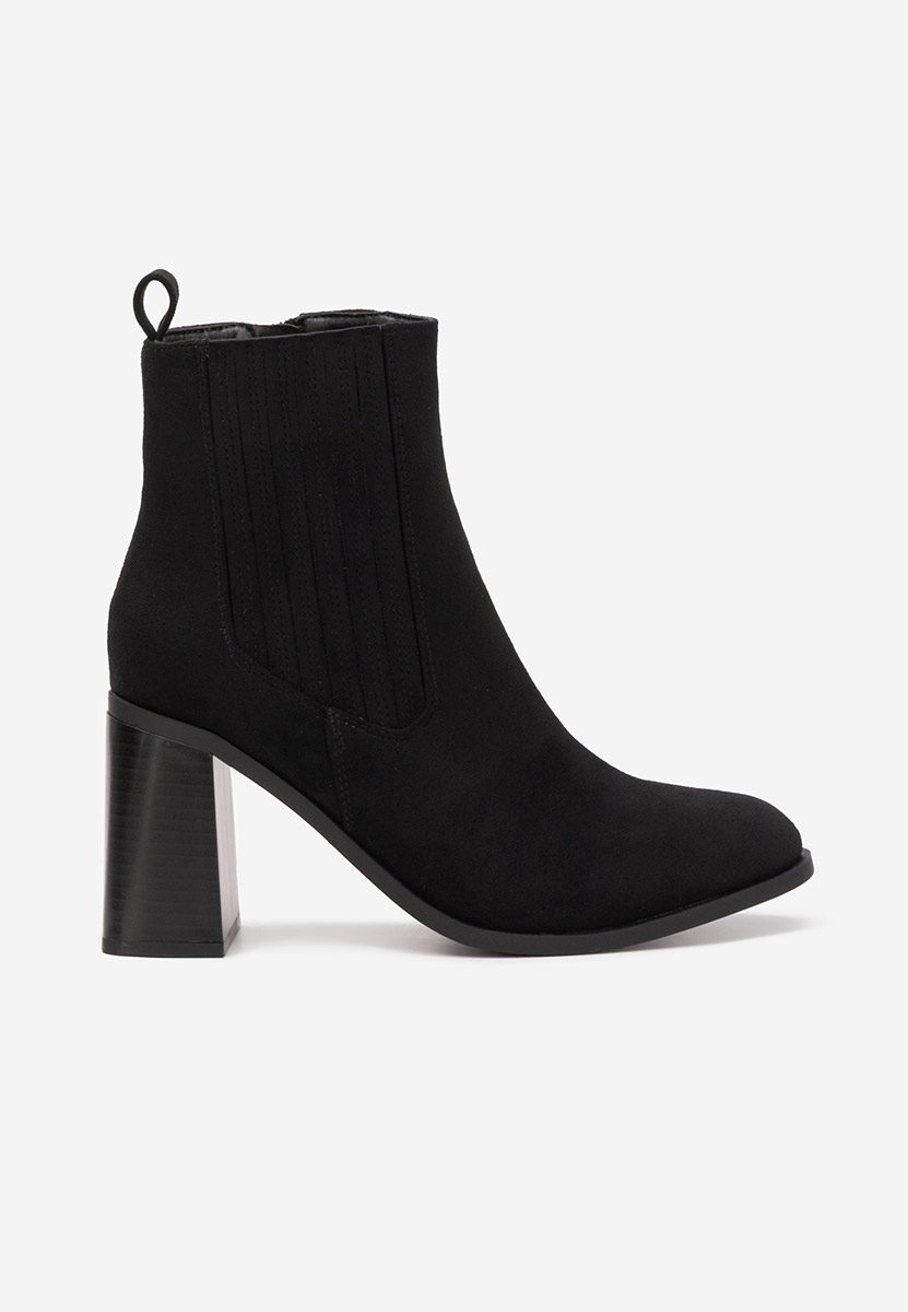 Tronchetti con tacco largo Elowyn nero