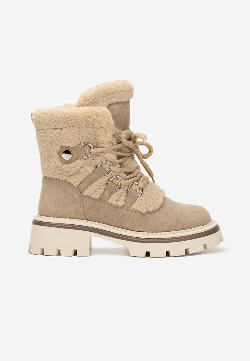 Stivaletti invernali donna Kalindra cachi