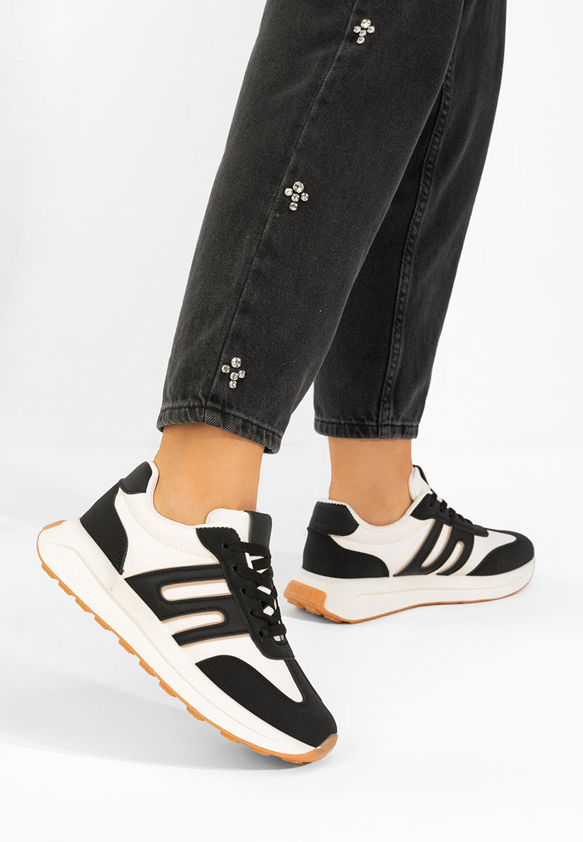 Sneakers donna Roksana nero