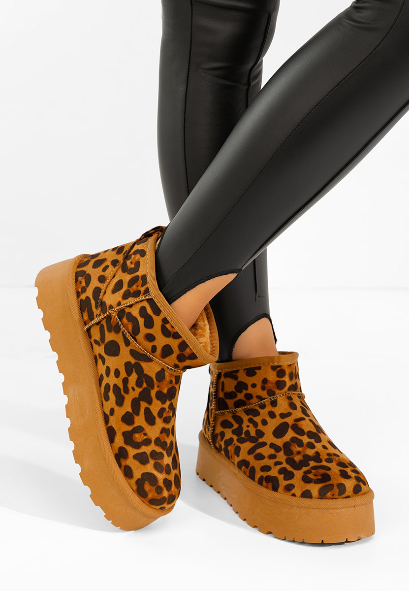Stivali da donna Delvira animal print