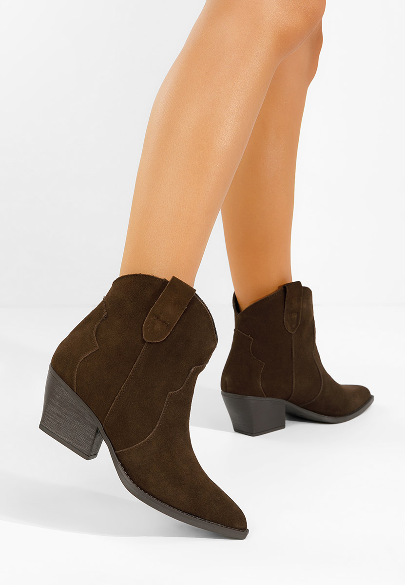 Stivaletti texani donna Glavira marrone