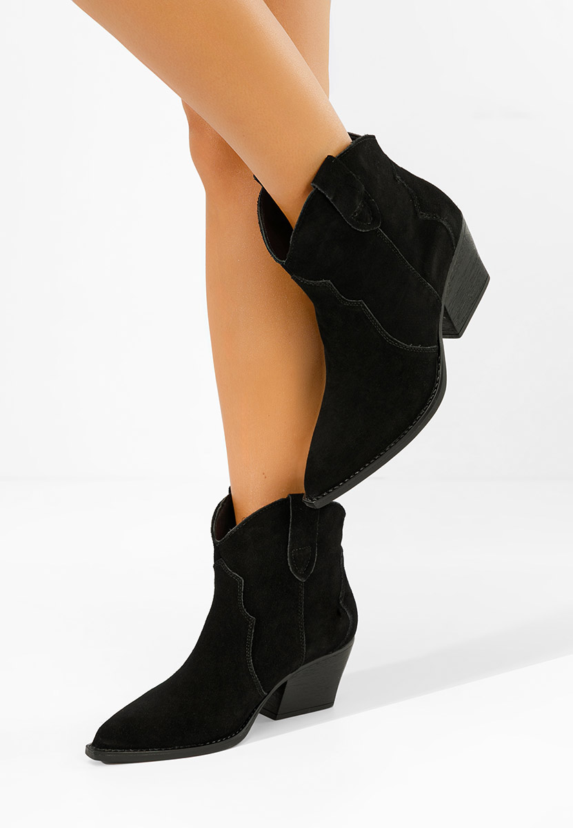 Stivaletti texani donna Glavira nero