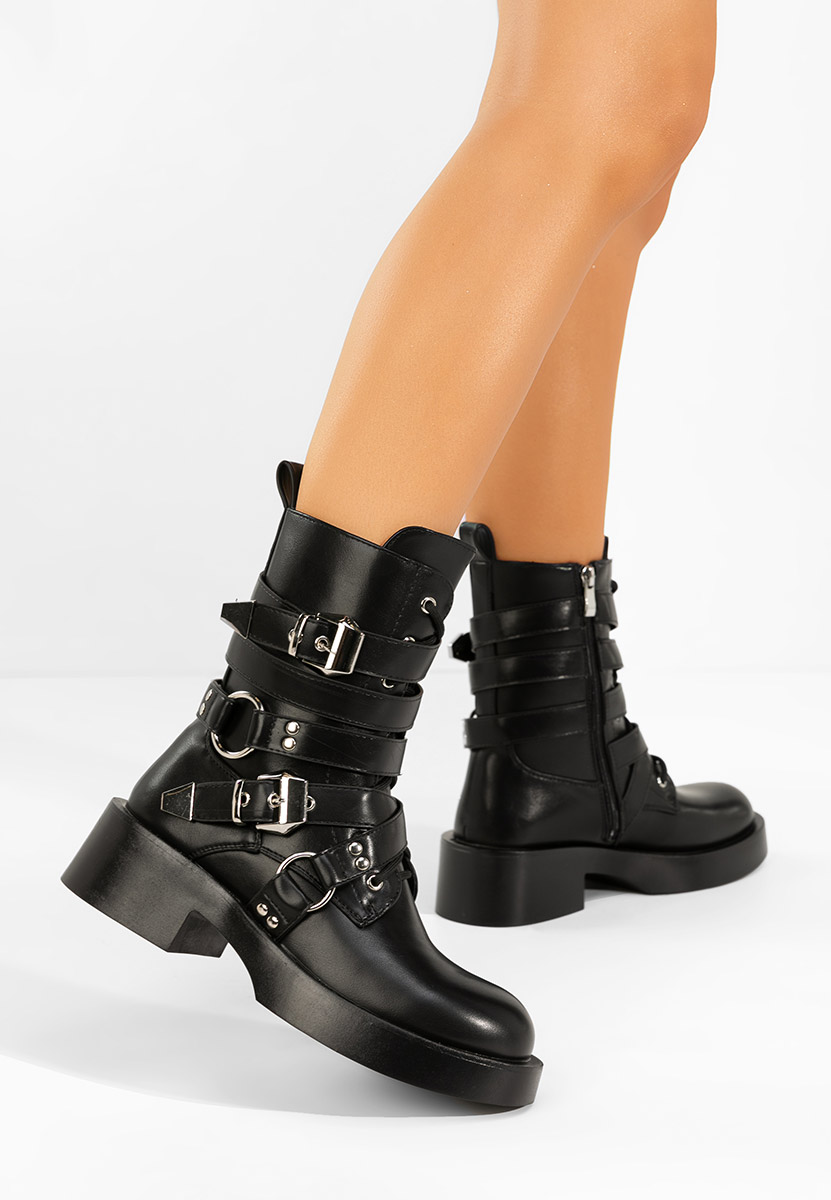 Anfibi donna Damaria nero