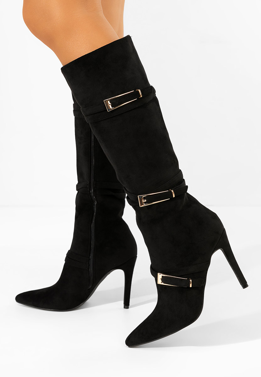 Stivali tacco a spillo Ernesia nero