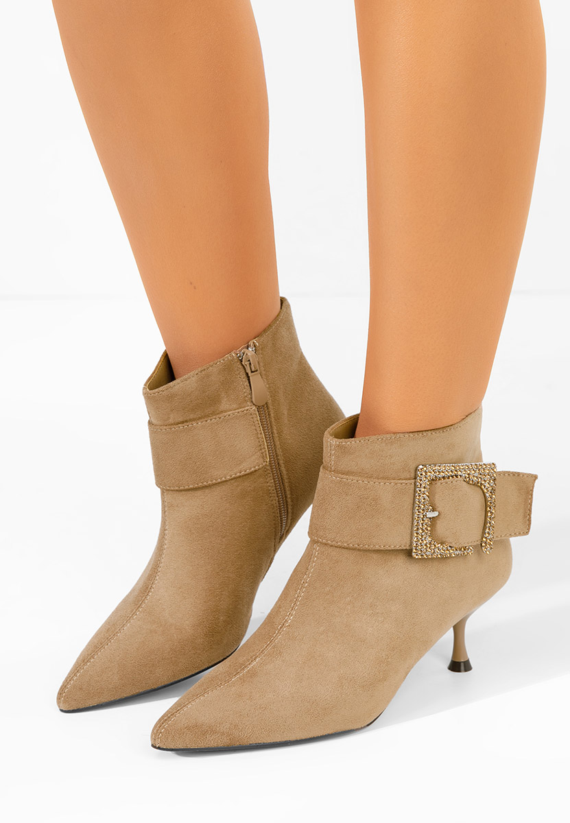 Tronchetti tacco a spillo Karlene cachi